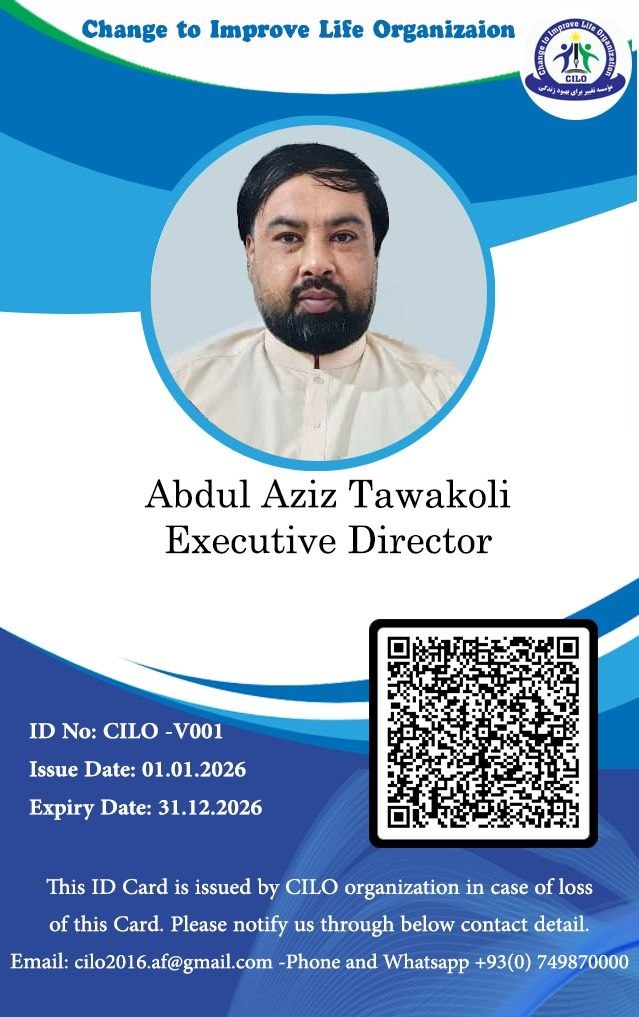 Abdul Aziz Tawakoli – Executive Director
